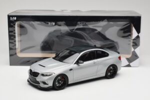 BMW M2 F87 CS Hockenheim Silver Melni Diski Minichamps 1:18 155021024 Metāls — attēls 6 no 6