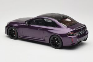 BMW M2 G87 Twilight Purple GT Spirit 1:18 GT946 Sveķi — attēls 5 no 6