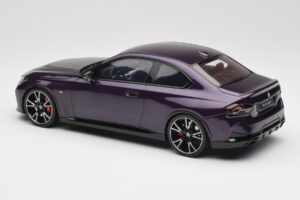 BMW M240i G42 Thundernight Metallic GT Spirit 1:18 GT504 Sveķi — attēls 5 no 6