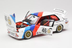 BMW M3 E30 #46 R. Ravaglia / E. Pirro WTCC Calder Park 1987 Minichamps 1:18 180872046-O Metāls — attēls 2 no 8