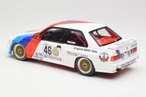 BMW M3 E30 #46 R. Ravaglia / E. Pirro WTCC Calder Park 1987 Minichamps 1:18 180872046-O Metāls — attēls 7 no 8