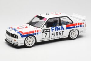 BMW M3 E30 #7 Fina J. Cecotto DTM 1992 AUTOart 1:18 89246 Metāls