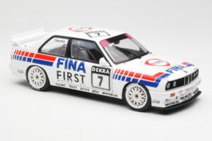 BMW M3 E30 #7 Fina J. Cecotto DTM 1992 AUTOart 1:18 89246 Metāls — attēls 5 no 7
