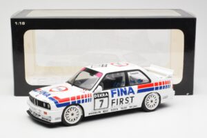BMW M3 E30 #7 Fina J. Cecotto DTM 1992 AUTOart 1:18 89246 Metāls — attēls 7 no 7