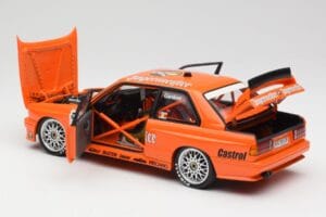BMW M3 E30 #20 Jagermeister W. Gardner DTM 1992 Minichamps 1:18 180922020-O Metāls — attēls 5 no 8