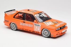 BMW M3 E30 #20 Jagermeister W. Gardner DTM 1992 Minichamps 1:18 180922020-O Metāls — attēls 6 no 8