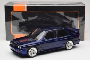 BMW M3 E30 Macau Blue IXO 1:18 18CMC122 Metāls — attēls 6 no 6