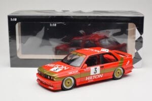 BMW M3 E30 #3 R. Ravaglia Winner Guia Race Macau 1987 Minichamps 1:18 155872003 Metāls — attēls 6 no 6