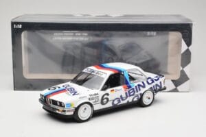 BMW M3 E30 #6 H. Grohs DTM 1987 Minichamps 1:18 155872006 Metāls — attēls 6 no 6