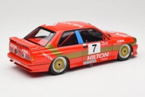 BMW M3 E30 #7 D. Quester 2nd Place Guia Race Macau 1987 Minichamps 1:18 155872007 Metāls — attēls 2 no 6