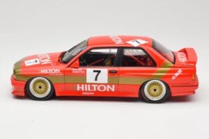 BMW M3 E30 #7 D. Quester 2nd Place Guia Race Macau 1987 Minichamps 1:18 155872007 Metāls — attēls 3 no 6