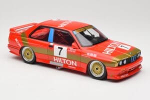 BMW M3 E30 #7 D. Quester 2nd Place Guia Race Macau 1987 Minichamps 1:18 155872007 Metāls — attēls 4 no 6