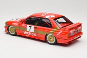 BMW M3 E30 #7 D. Quester 2nd Place Guia Race Macau 1987 Minichamps 1:18 155872007 Metāls — attēls 5 no 6