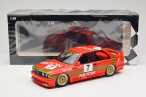 BMW M3 E30 #7 D. Quester 2nd Place Guia Race Macau 1987 Minichamps 1:18 155872007 Metāls — attēls 6 no 6