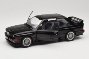 BMW M3 E30 Sport Evo Melns Solido 1:18 S1801501 Metāls — attēls 2 no 8
