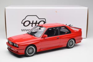 BMW M3 E30 Sport Evolution Sarkans Otto 1:12 G033 Sveķi — attēls 6 no 6