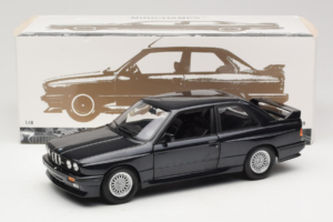BMW M3 E30 Sport Evolution Blue Metallic Minichamps 1:18 180020308 Metāls — attēls 8 no 8