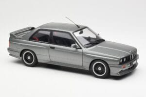 BMW M3 E30 Sport Evolution Cecotto Pelēks AUTOart 1:18 70567 Metāls — attēls 6 no 8
