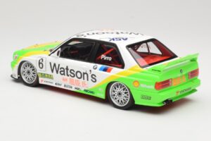 BMW M3 E30 Team Schnitzer #6 E. Pirro Winner Macau Guia Race 1991 Minichamps 1:18 155912006 Metāls — attēls 5 no 6