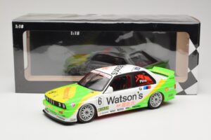 BMW M3 E30 Team Schnitzer #6 E. Pirro Winner Macau Guia Race 1991 Minichamps 1:18 155912006 Metāls — attēls 6 no 6
