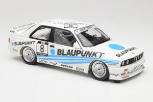BMW M3 E30 Team Schnitzer #8 O. Manthey DTM 1988 Minichamps 1:18 155882008 Metāls — attēls 4 no 6