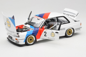 BMW M3 E30 Warsteiner #2 E. van de Poele DTM Champion 1987 Minichamps 1:18 80430396026-O1 Metāls — attēls 2 no 9