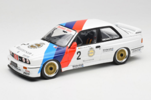 BMW M3 E30 Warsteiner #2 E. van de Poele DTM Champion 1987 Minichamps 1:18 80430396026-O1 Metāls