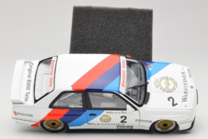 BMW M3 E30 Warsteiner #2 E. van de Poele DTM Champion 1987 Minichamps 1:18 80430396026-O1 Metāls — attēls 8 no 9