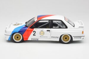 BMW M3 E30 #2 Warsteiner E. van de Poele DTM Champion 1987 Minichamps 1:18 80430396026-O Metāls — attēls 4 no 8