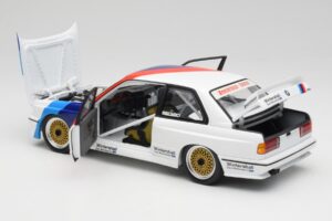 BMW M3 E30 #2 Warsteiner E. van de Poele DTM Champion 1987 Minichamps 1:18 80430396026-O Metāls — attēls 5 no 8