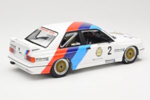 BMW M3 E30 Zackspeed #2 E. van de Poele Champion DTM 1987 Minichamps 1:18 155872002 Metāls — attēls 2 no 6