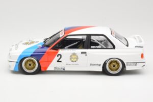 BMW M3 E30 Zackspeed #2 E. van de Poele Champion DTM 1987 Minichamps 1:18 155872002 Metāls — attēls 3 no 6