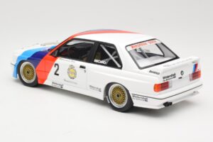 BMW M3 E30 Zackspeed #2 E. van de Poele Champion DTM 1987 Minichamps 1:18 155872002 Metāls — attēls 5 no 6