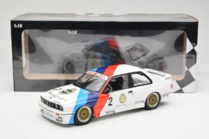 BMW M3 E30 Zackspeed #2 E. van de Poele Champion DTM 1987 Minichamps 1:18 155872002 Metāls — attēls 6 no 6