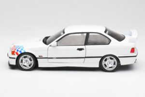 BMW M3 E36 Lightweight Balts Solido 1:18 S1803903 Metāls — attēls 4 no 8