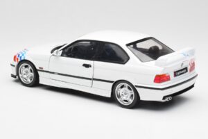 BMW M3 E36 Lightweight Balts Solido 1:18 S1803903 Metāls — attēls 7 no 8