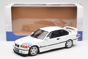 BMW M3 E36 Lightweight Balts Solido 1:18 S1803903 Metāls — attēls 8 no 8