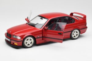 BMW M3 E36 Streetfighter Imola Sarkans Solido 1:18 S1803911 Metāls — attēls 2 no 8