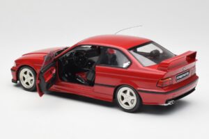 BMW M3 E36 Streetfighter Imola Sarkans Solido 1:18 S1803911 Metāls — attēls 5 no 8