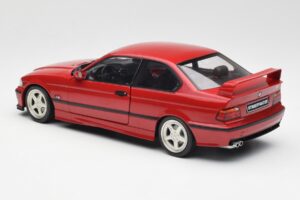 BMW M3 E36 Streetfighter Imola Sarkans Solido 1:18 S1803911 Metāls — attēls 7 no 8