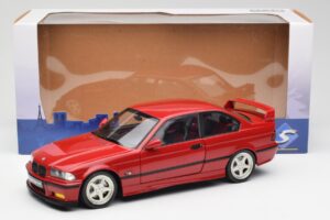 BMW M3 E36 Streetfighter Imola Sarkans Solido 1:18 S1803911 Metāls — attēls 8 no 8