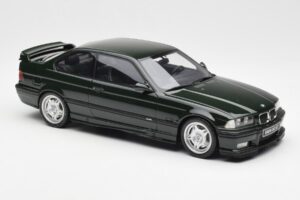 BMW M3 E36 GT British Racing Zaļš Otto 1:18 OT098 Sveķi — attēls 4 no 6
