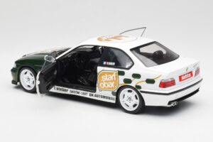 BMW M3 E36 Strafo Tic Tac Balts Solido 1:18 S1803906 Metāls — attēls 5 no 8