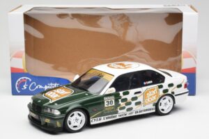 BMW M3 E36 Strafo Tic Tac Balts Solido 1:18 S1803906 Metāls — attēls 8 no 8