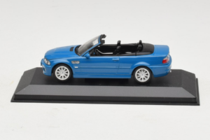 BMW M3 E46 Kabriolets Zils Minichamps 1:43 BMW015 Metāls