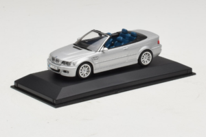 BMW M3 E46 Kabriolets Sudrabs Minichamps 1:43 80420024430-R1 Metāls — attēls 2 no 5