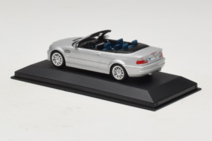 BMW M3 E46 Kabriolets Sudrabs Minichamps 1:43 80420024430-R1 Metāls — attēls 3 no 5