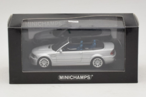 BMW M3 E46 Kabriolets Sudrabs Minichamps 1:43 80420024430-R1 Metāls — attēls 4 no 5