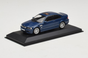 BMW M3 E46 Zils Minichamps 1:43 BMW014 Metāls — attēls 2 no 4
