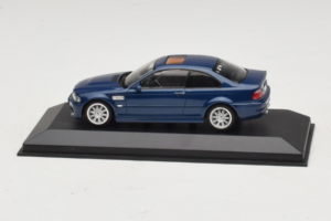 BMW M3 E46 Zils Minichamps 1:43 BMW014 Metāls